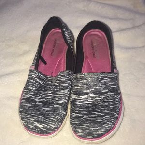 Sketchers memory foam slip ons